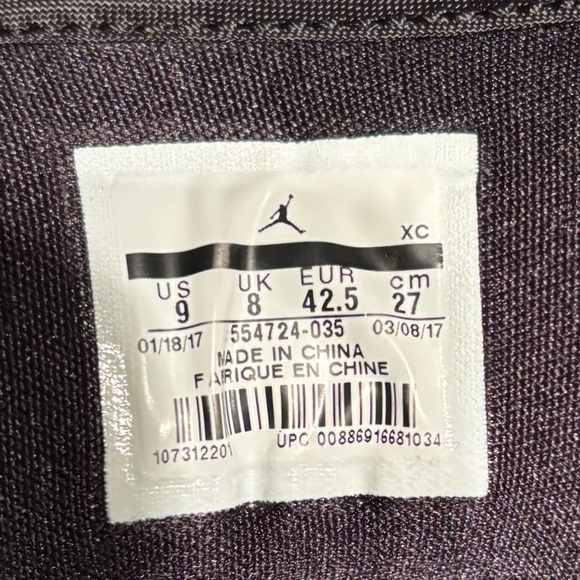 Air Jordan Mid New Love 2017 Mens 9 Women’s 10.5 Black-Yellow - Picture 8 of 10